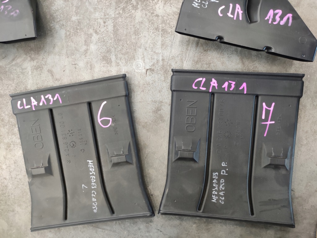 фото №8, Mercedes cla w117 usa туннели каналы воздуха