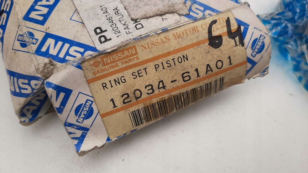 фото №5, Оригинальные кольца поршневые nissan sunny cherry