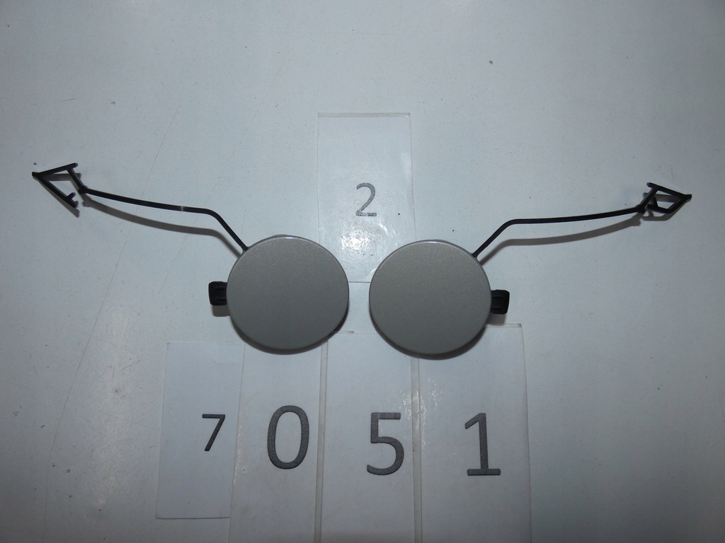 фото №12, Заглушка бампера, защита фаркоп буксировочный vw touareg 760 правая i левая