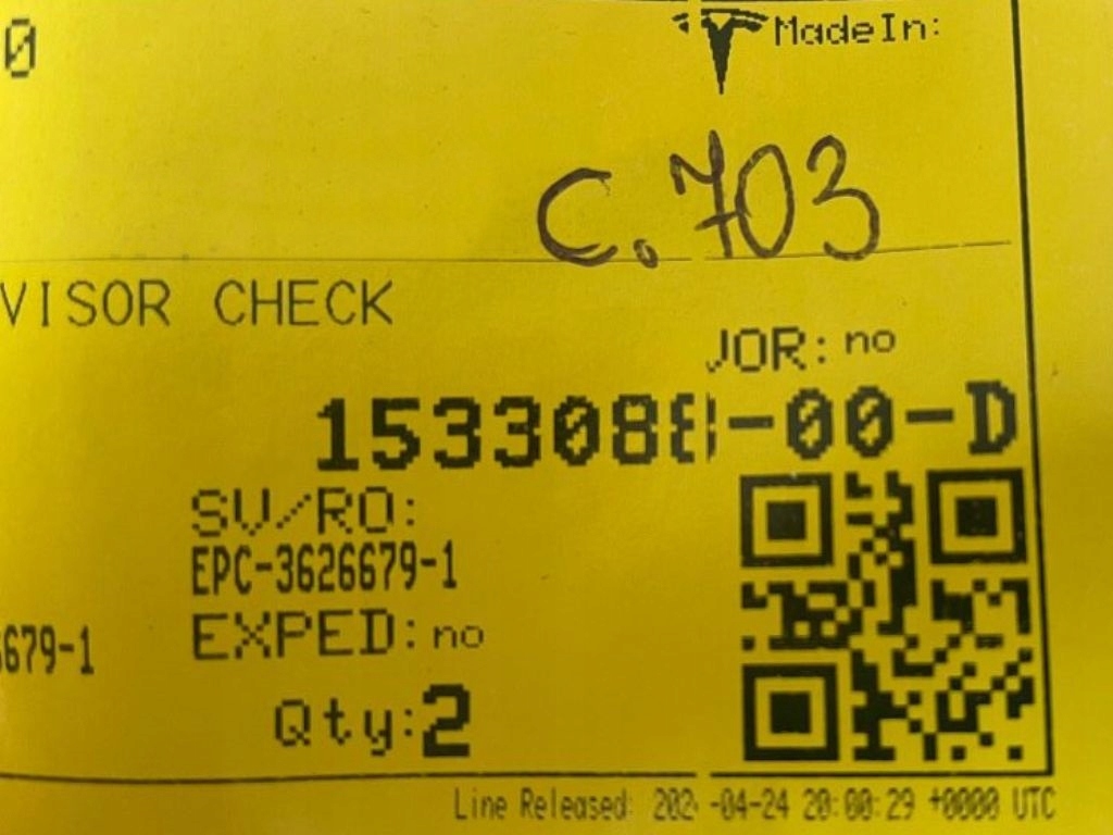 Кронштейн магнитный wizjera солнцезащитный 1533088-00-d tesla model 3 y с Разборки