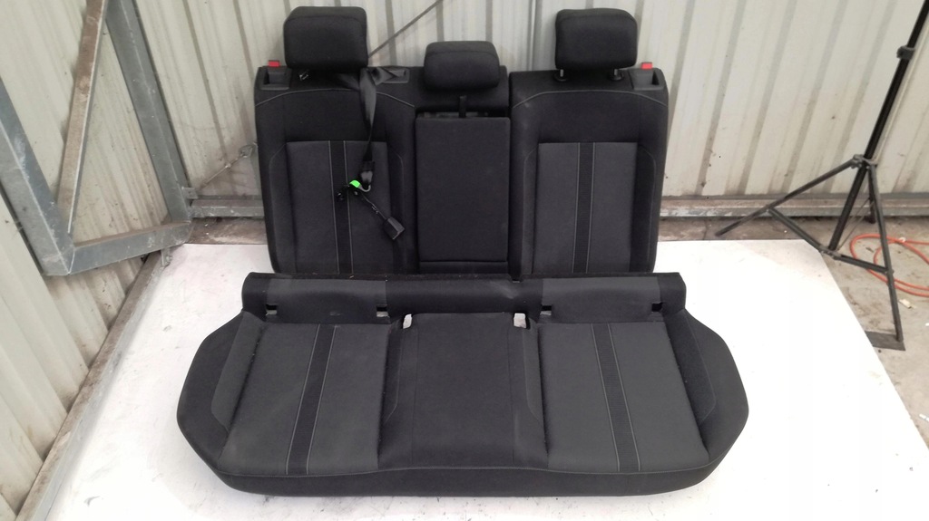 фото №8, Vw t-roc сидіння сидіння заднє сидіння оббивка тунель