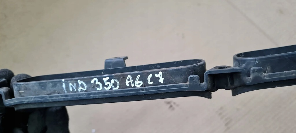 фото №6, A6 c7 4g lift allroad решётка средняя бампера 4g0807683a