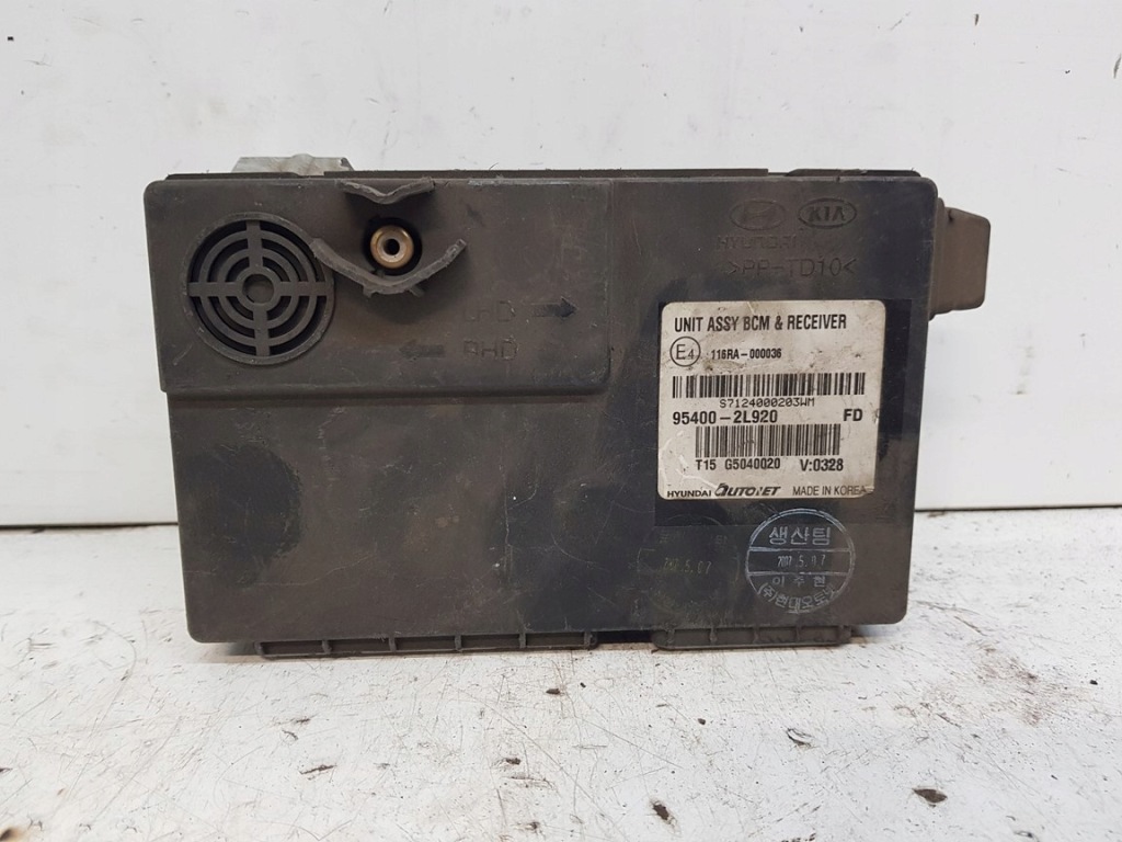 фото №1, Hyundai i30 модуль блок керування bcm 95400-2l920