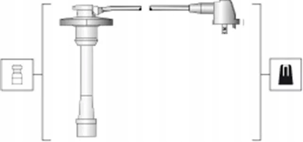 фото №1, Набор трубопровод зажигания magneti marelli 941318111274