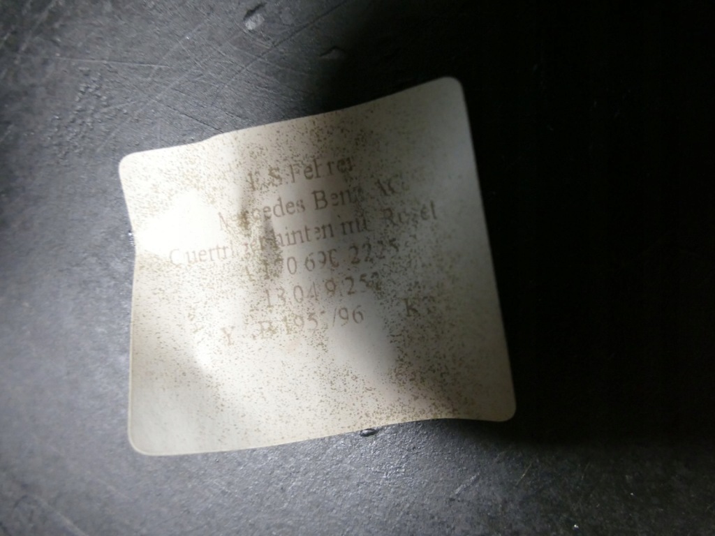 фото №10, Mercedes slk r170 lift защита подголовников задняя