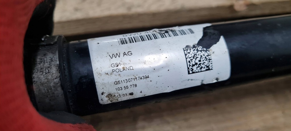 фото №9, A5 8w приводной вал левая правая перед 2.0 tfsi tdi 8w0407271e a4 b9 8w