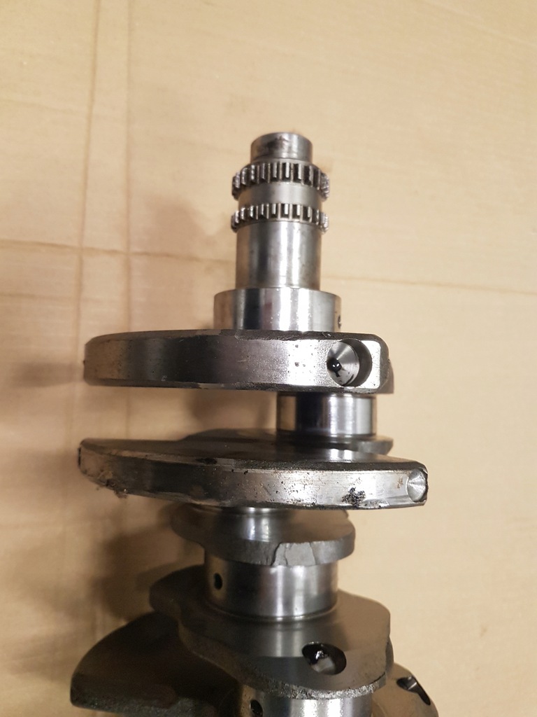 фото №4, Nissan gt-r r35 vr38 3.8 biturbo wał коленчатый