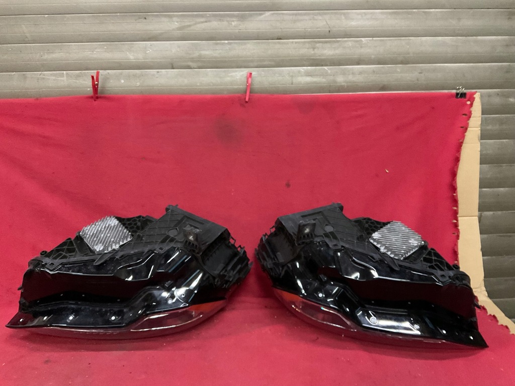 фото №11, Audi q3 83a лампа левая правая full led usa комплектная фара оригинал