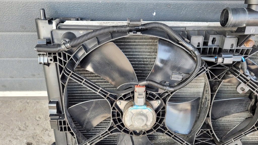 фото №5, Mitsubishi lancer viii sedan 09r 1.8 радиатор wody вентиляторы