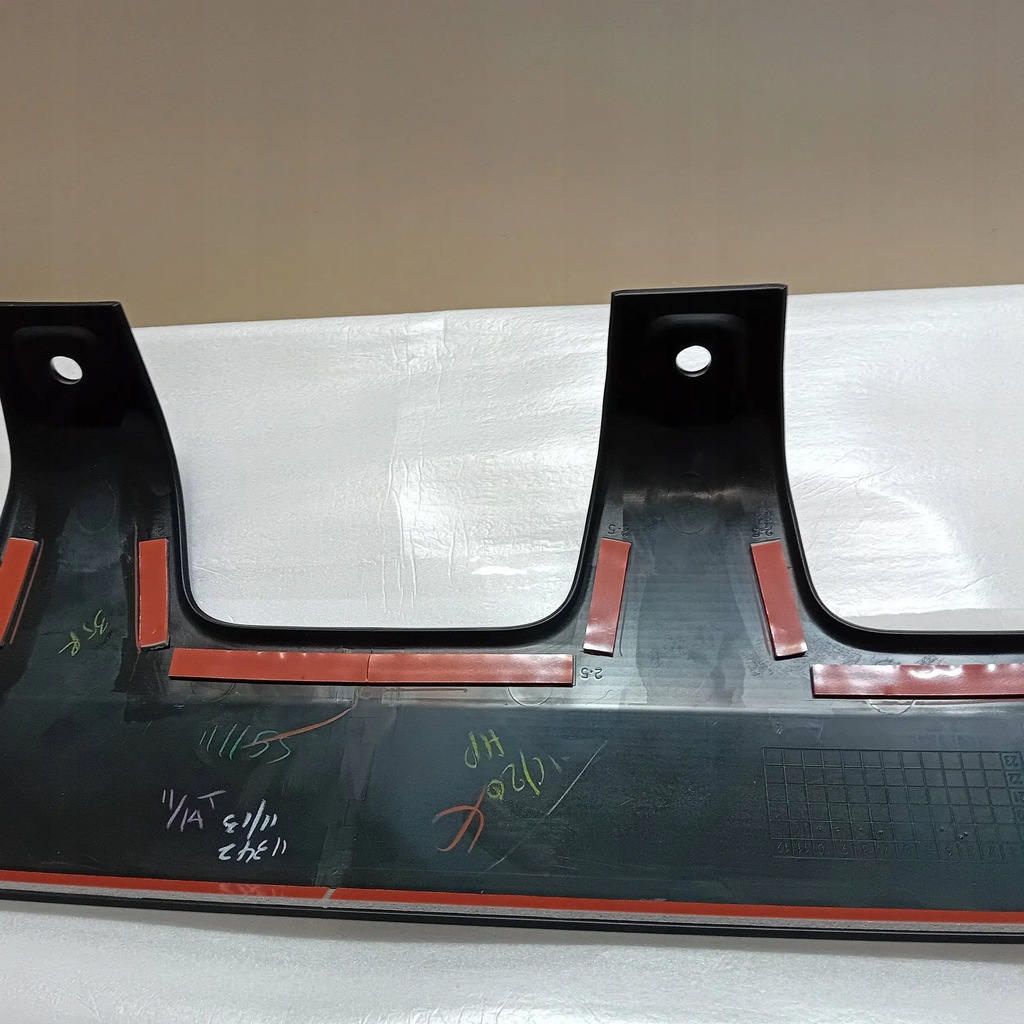 фото №6, Mitsubishi asx 2021-2023 накладка защита бампера перед nowa oem