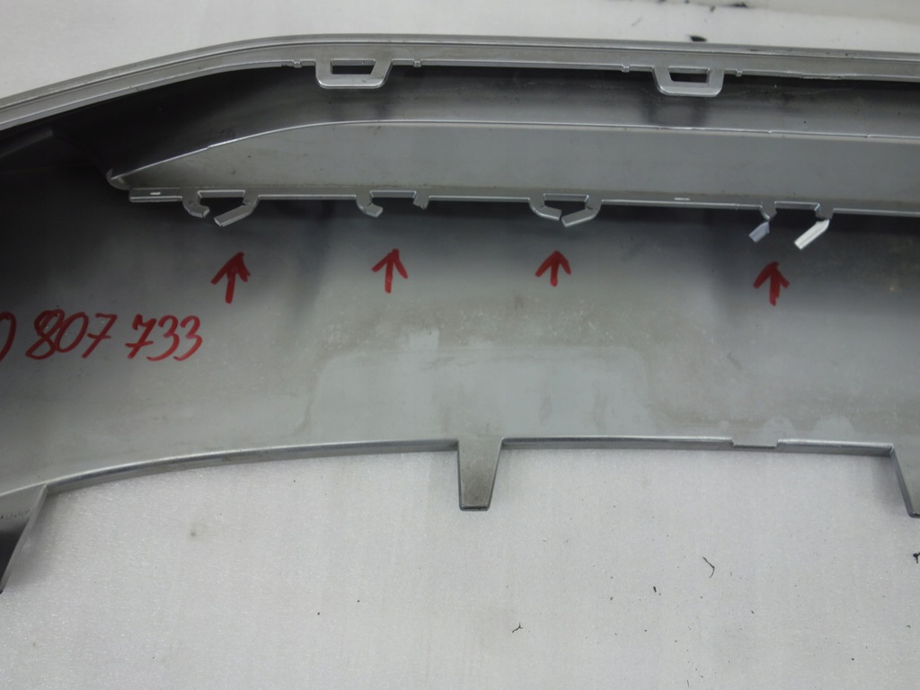 фото №10, Dół бампера перед audi a6 c8 2018- allroad 4k0807733