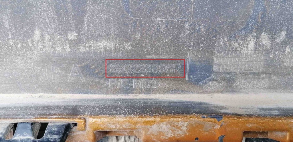 фото №15, Бампер задний renault grand scénic iv r9_ 850228896r 0.0l дизель 2017