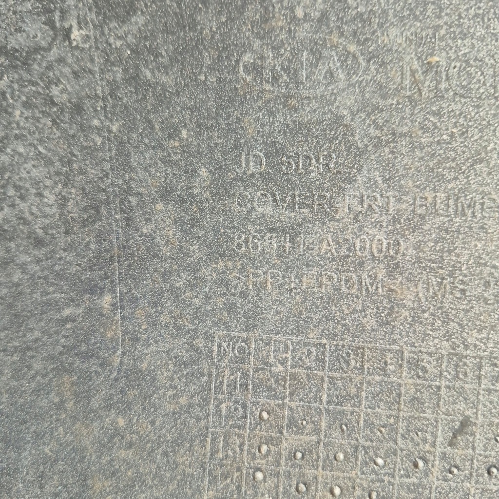 фото №15, Kia ceed ii 12-15 бампер перед передній 86511-a2000