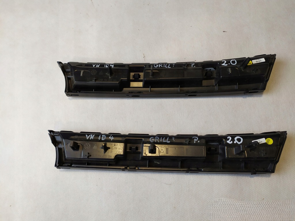 фото №9, Решётка радиатора решётка радиатора молдинг левый правый vw id4 id 4