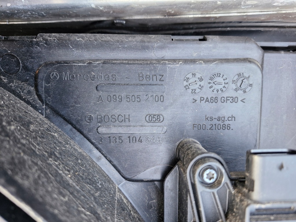 фото №13, Mercedes glc w253 x253 усилитель pas передний радиатор kpl.