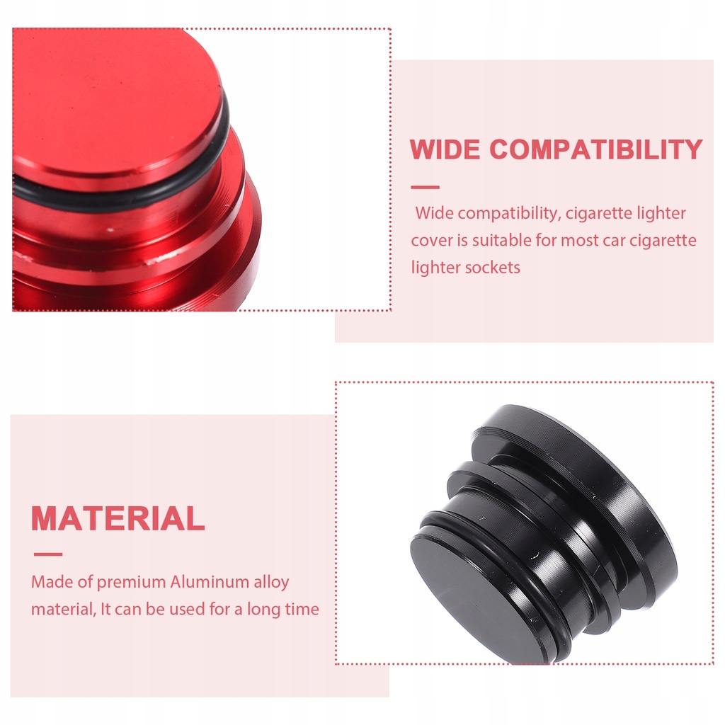 фото №8, 2 szt. захист роз'єм прикурювача автомобільний заглушка роз'єм живлення