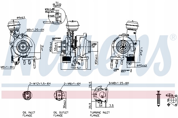 фото №14, Турбонагнетатель suzuki grand vitara ii jt, te, td 1