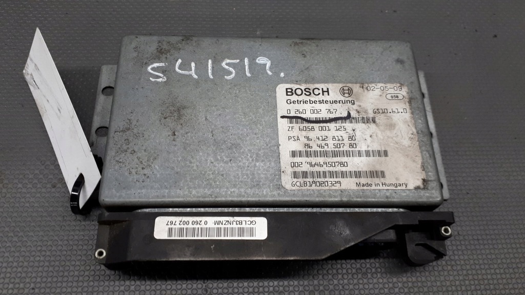 фото №1, 0260002767 бортовой компьютер citroen c5 i 2.2 hdi