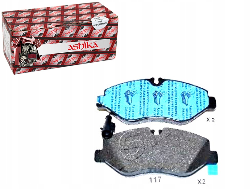 фото №1, Ashika гальмівні колодки гальмівні nissan cabstar 35.15 06-