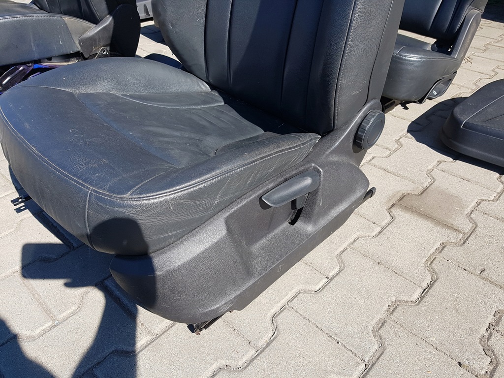 фото №10, Audi q5 8r 08-12r сиденья кожаный заднее сиденье