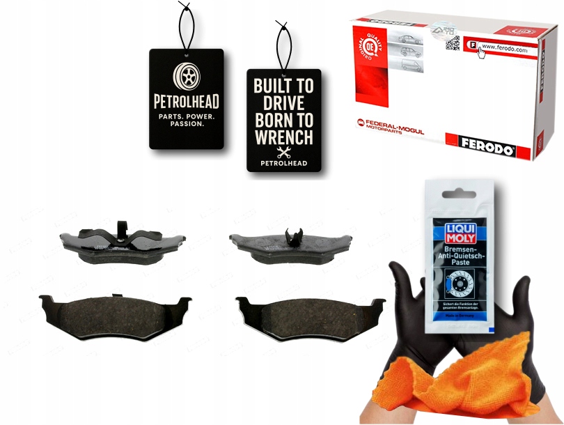 фото №1, Гальмівні колодки гальмівні задня chrysler 300m cirrus concorde le #petrolhead pro+ kit3