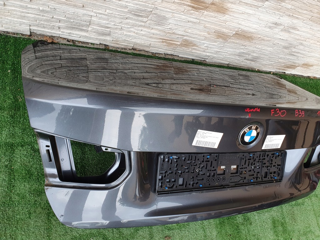 фото №4, Кришка багажника задня bmw 3 f30 колір b39