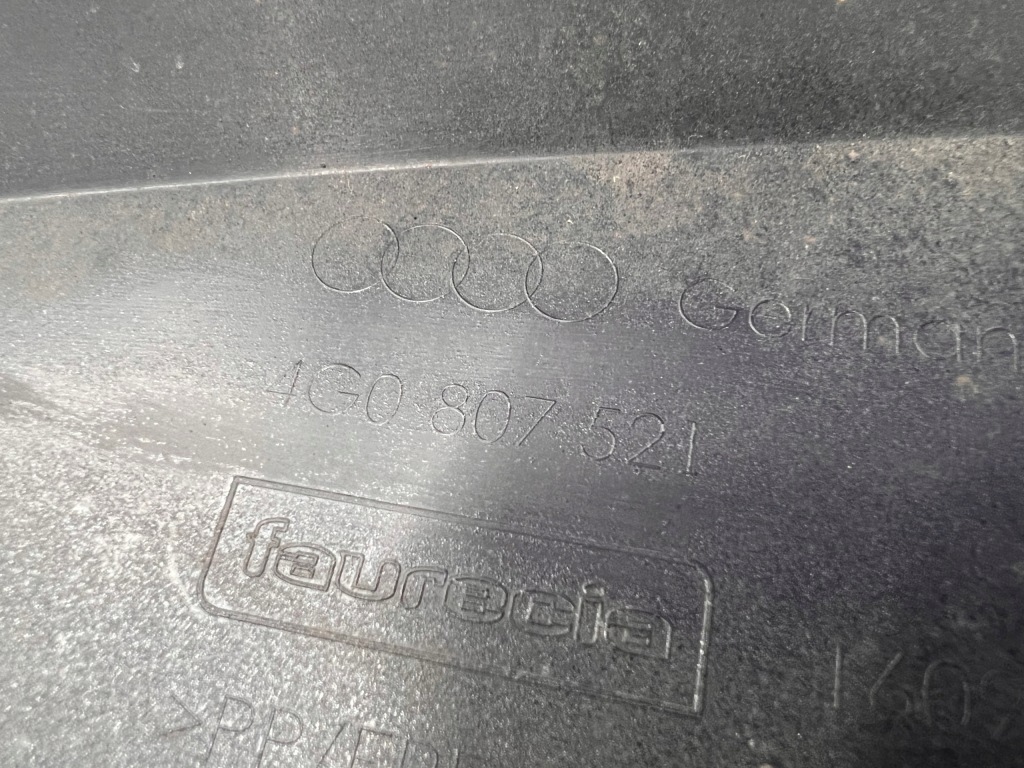Audi a6 c7 диффузор бампера задняя hak 4g0807521 41 Цена