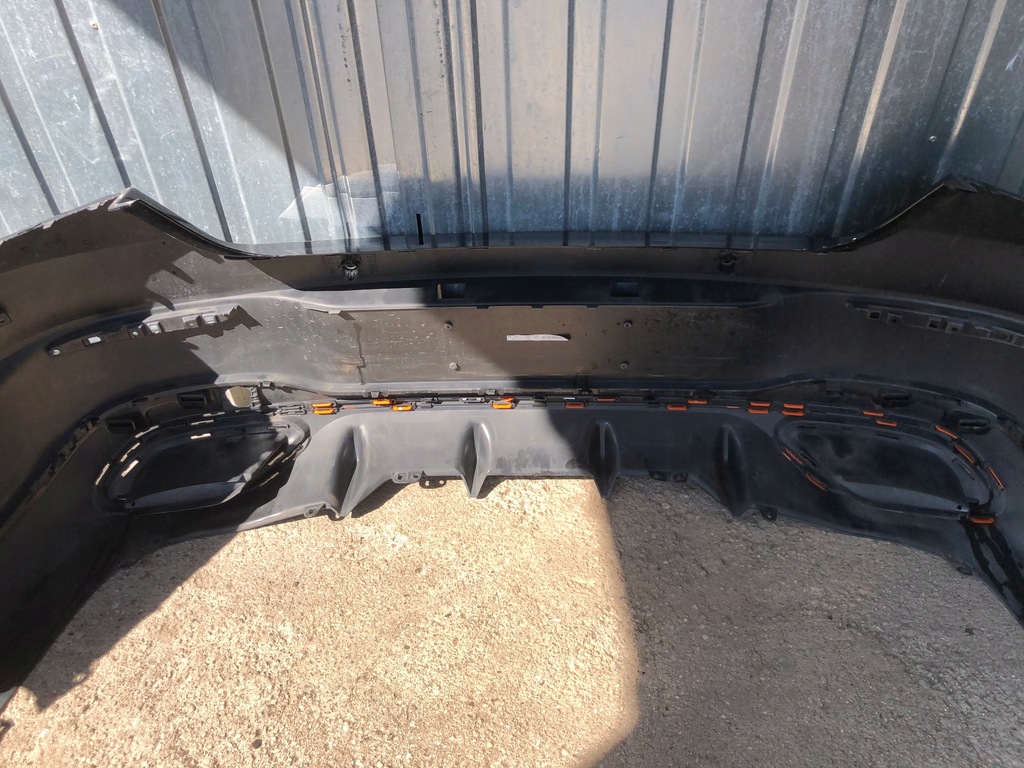 фото №6, Бампер задняя mercedes cla w118 c118 orange amg