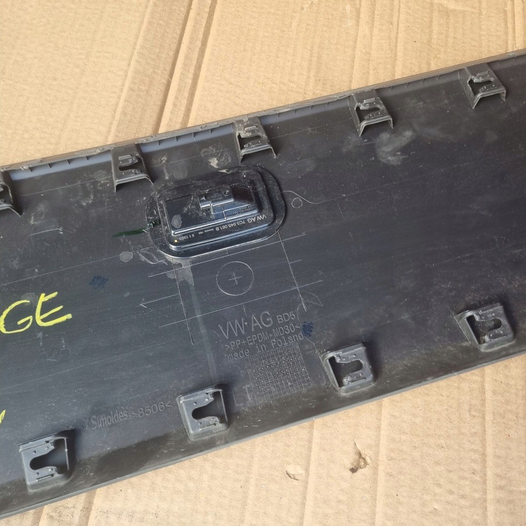 фото №10, Vw volkswagen crafter man tge 2016- молдинг дверь левый задняя 7c3853535