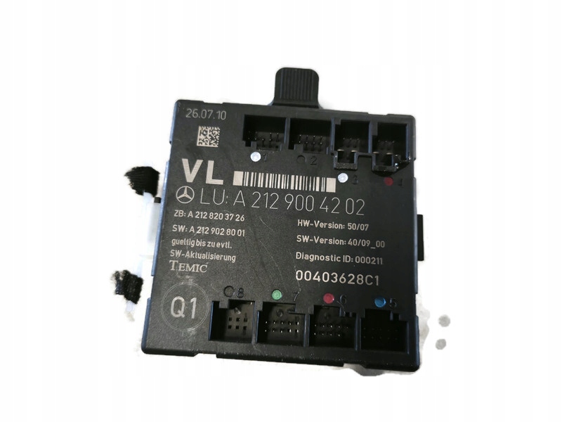 Купить Mercedes c-klasa w204 10r модуль дверь a2129004202