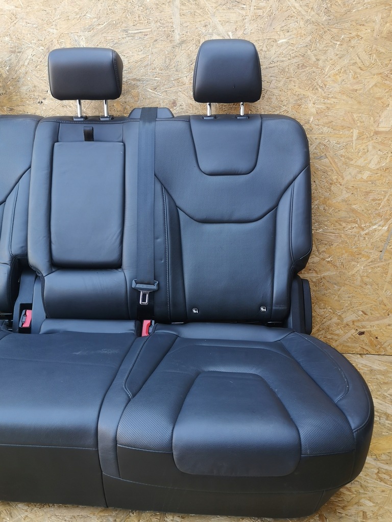 фото №11, Ford edge mk2 сидіння заднє сидіння обшивки шкіра підігрів електричний