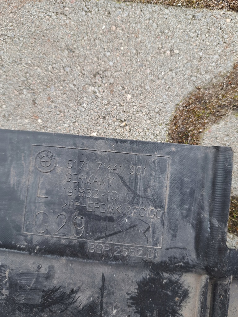 фото №7, Bmw z4 g29 підкрилок передні перед ліва комплект