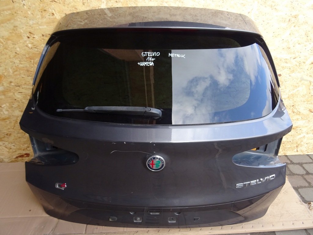 фото №1, Alfa romeo stelvio крышка багажника задняя 2017r камера