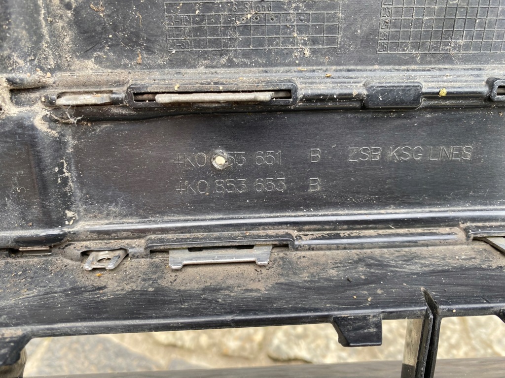 фото №14, Audi a6 c8 4k бампер решітка радіатора хром перед 4k0807437 оригінал