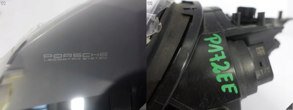 фото №12, Porsche 911 992 gt3 9p5 21- лампа full led matrix система x-sight левая перед