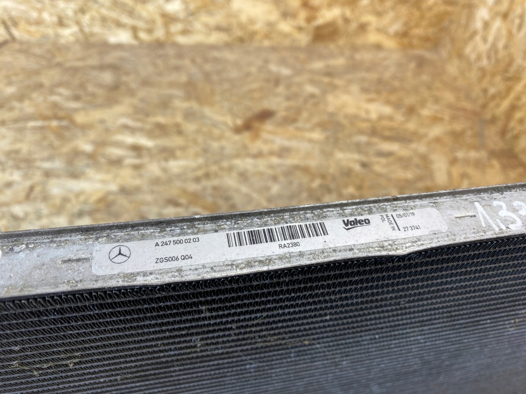 фото №15, Радиатор wody mercedes w177 w247 w118 1.3b a2475000203