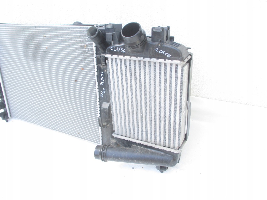 Renault clio v captur ii радіатор води кондиціонер інтеркулер 1.3 tce 19-24 r Київ