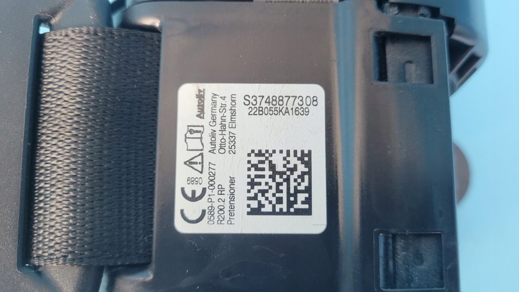 Bmw 2' f44 gran coupe 22r ремінь безпеки лівий задній 7488773 Недорого