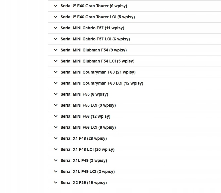 фото №10, Фильтр воздуха + впуск воздухозаборник шланг bmw f39 f40 f45 f46 f48 mini f55 f56