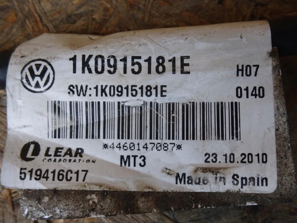 Audi a3 8p golf v vi клемма аккумулятор минус минусовая 1k0915181e с Разборки