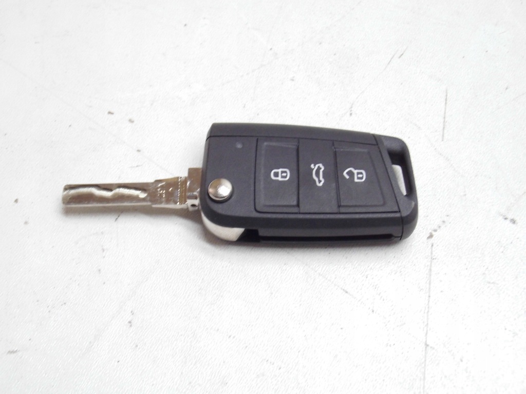 фото №9, Замок зажигания ключ вкладка 1k0905851 vw golf vii 5g lift 2018r. europa