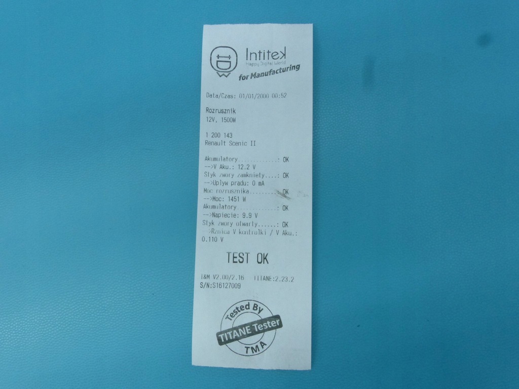 фото №5, Test стартер renault scenic ii 1.9 dci