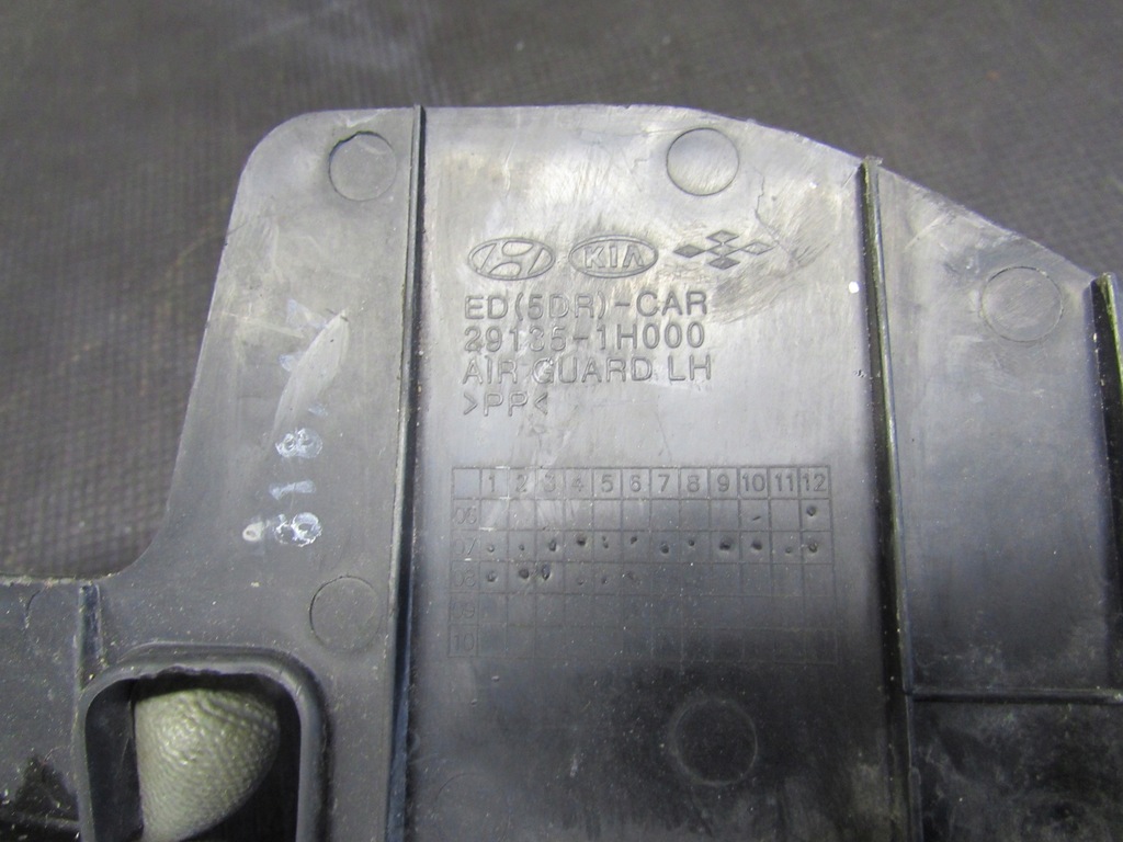 фото №9, Повітропровід повітряні 29135-1h000 hyundai i30 07-12r