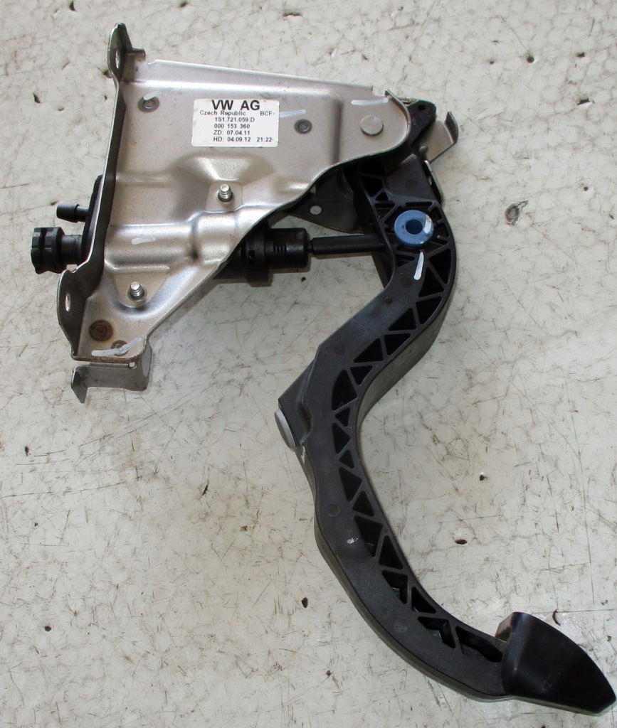 фото №1, Vw up citigo 1.0 mpi педаль srzęgła