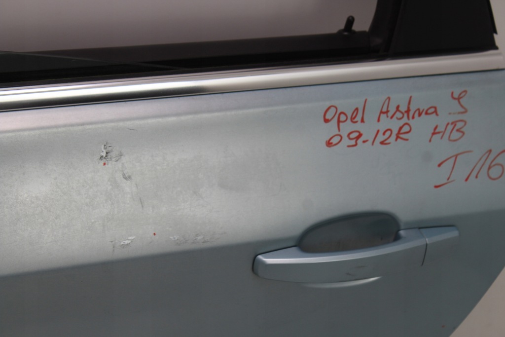 фото №5, Двері лівий задня opel astra j 09-12r hb