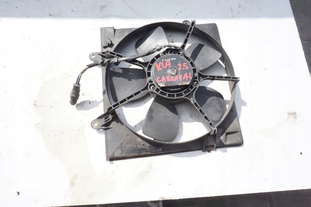 фото №1, Вентилятор радиатор kia carnival 2.5 crdi