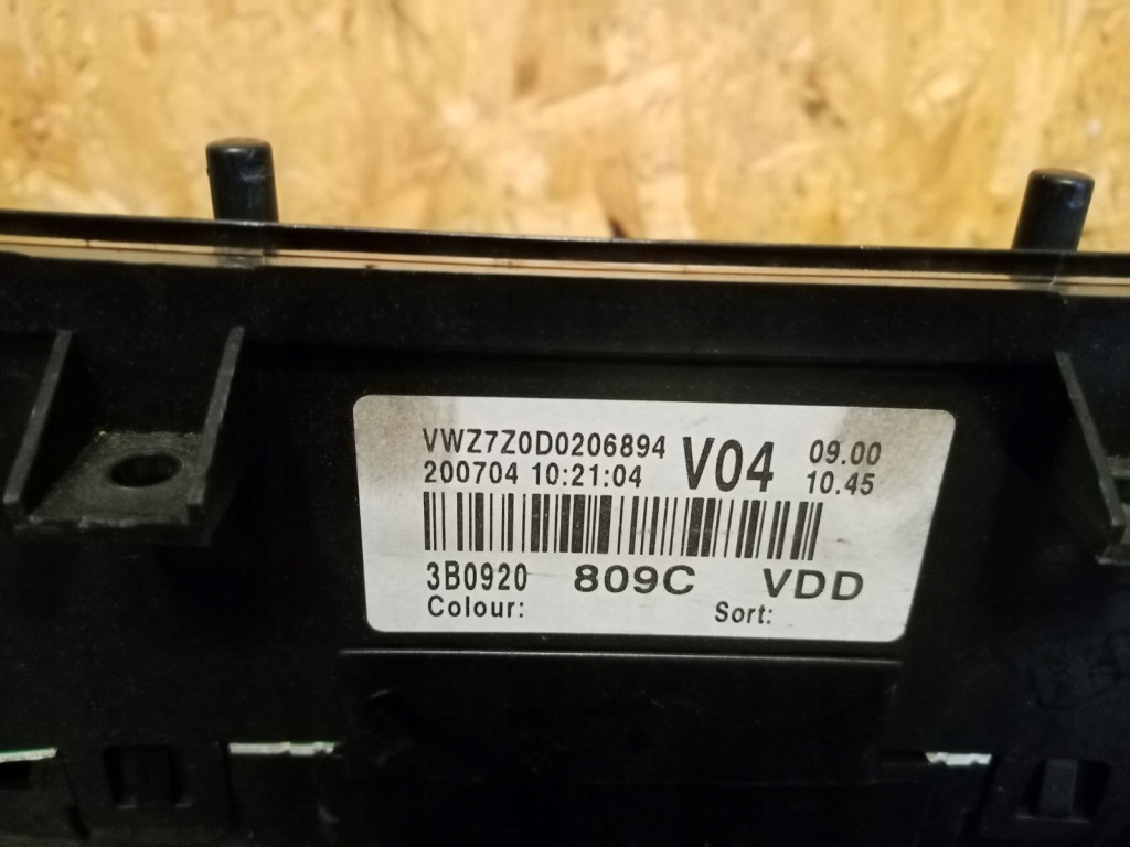 фото №14, Счетчик приборы passat b5 3b0920809c