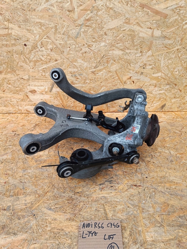 фото №1, Audi rs6 c7 4g lift подвеска поворотный кулак левый задняя рычаг ступица