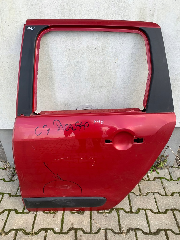 фото №1, Citroen c3 picasso дверь левый задняя задние