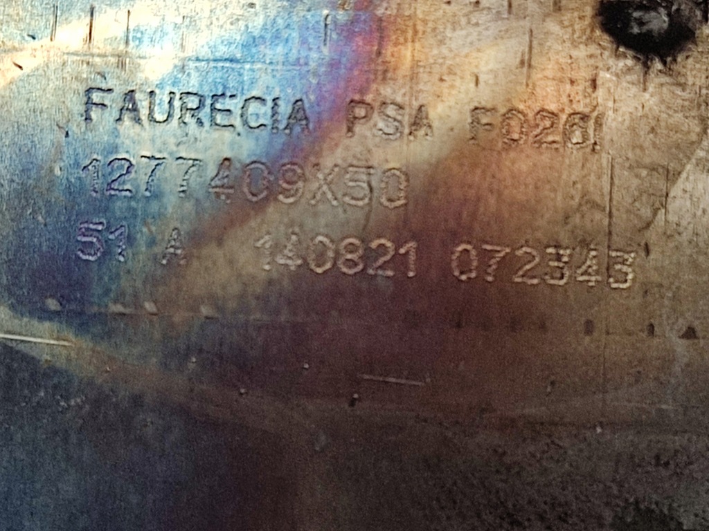 фото №5, Фильтр частиц твердых fap peugeot citroen 1.6 ehdi f026 9803421880